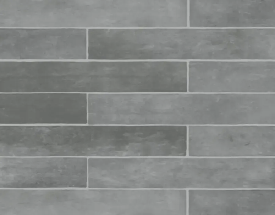 Geen Wandtegel Luna grijs 5 cm x 25 cm keramiek 1,05 m²