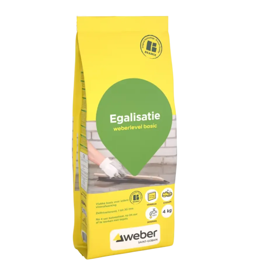 Weber Beamix egalisatiecement 4 kg