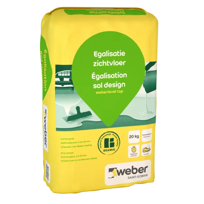 Weber Beamix Egalisatie zichtvloer 20 kg