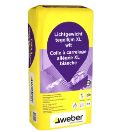 Weber Saint-Gobain Weber Beamix lichtgewicht tegellijm XL wit 15 kg