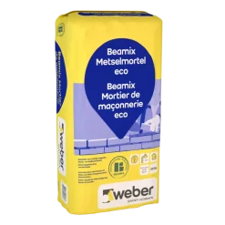 Weber Beamix metselmortel universeel grijs 20 kg