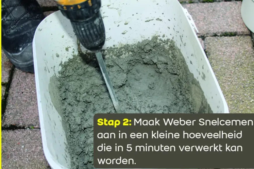 Weber Beamix snelcement 4 kg