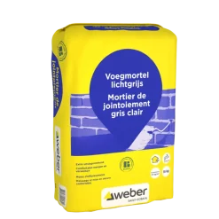 Weber Beamix voegmortel lichtgrijs 15 kg