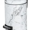 Wenko afvalemmer Onyx mat