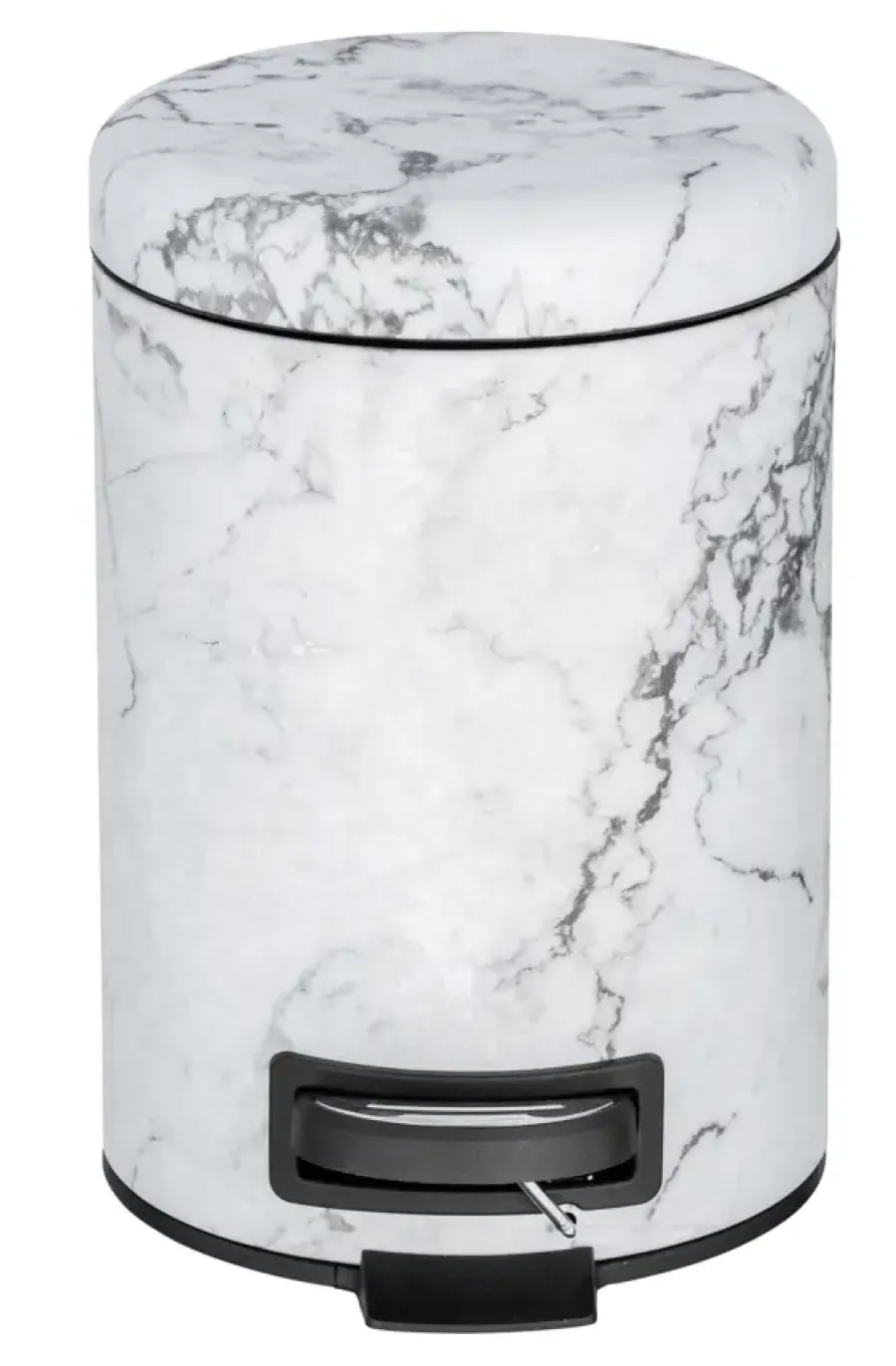 Wenko afvalemmer Onyx mat