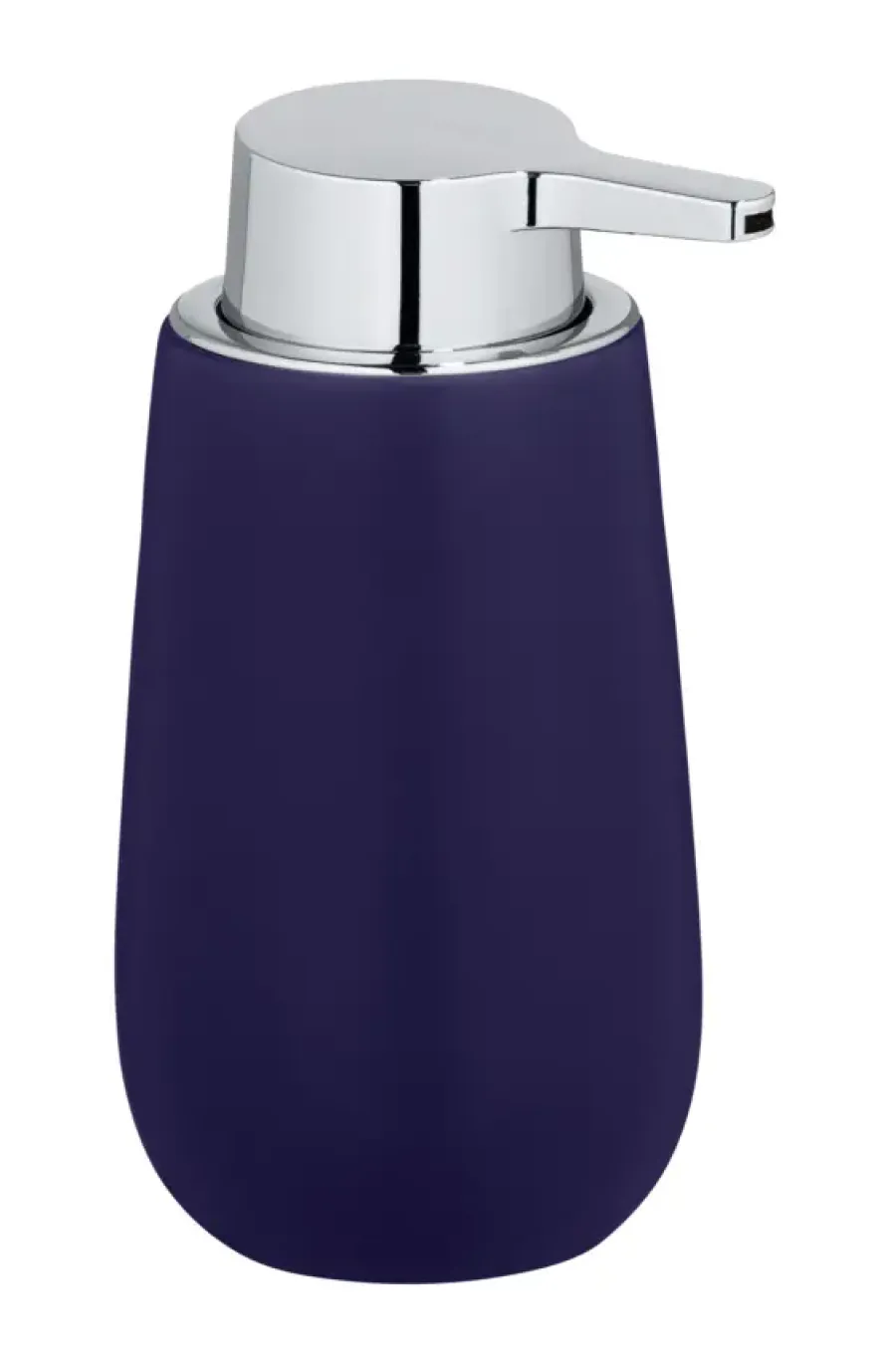 Geen Wenko keramische zeepdispenser Badi donkerblauw