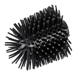 Wenko siliconen toiletborstehouder 75mm zwart