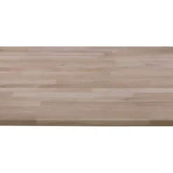 Werkblad massief eiken 250x61 cm 26 mm