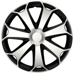 Wieldoppenset 16" Gorecki Mega zilver / zwart