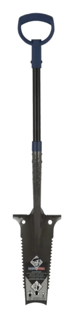 Zaagspade / boomwortelspade gehard staal 115 cm
