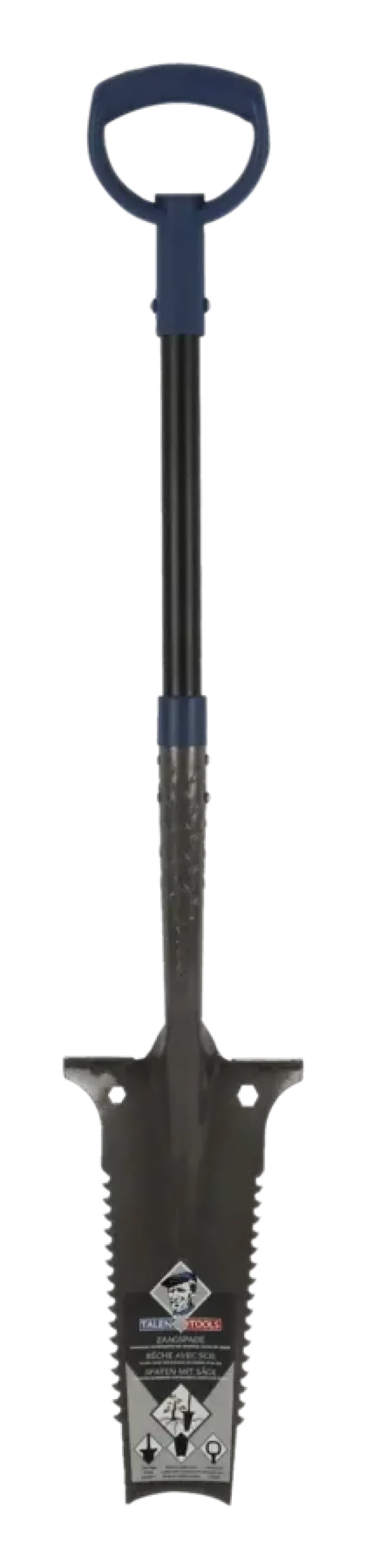 Zaagspade / boomwortelspade gehard staal 115 cm