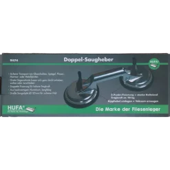 Zuignap dubbel aluminium 90 kg
